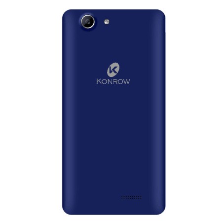 Konrow Link 55 - Smartphone 4G LTE - Android 6.0 Marshmallow - Ecran 5.5' - 8Go - Double Sim - Bleu Nuit