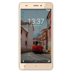 Konrow Link 55 - 4G LTE Smartphone - Android 6.0 Marshmallow - 5.5'' Screen - 8GB - Double Som - Gold