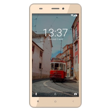 Konrow Link 55 - 4G LTE Smartphone - Android 6.0 Marshmallow - 5.5'' Screen - 8GB - Double Som - Gold