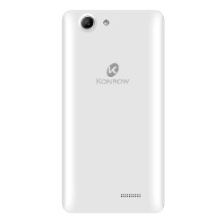 Konrow Link 55 - Smartphone 4G LTE - Android 6.0 Marshmallow - Ecran 5.5' - 8Go - Double Sim - Blanc
