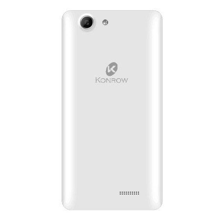 Konrow Link 55 - Smartphone 4G LTE - Android 6.0 Marshmallow - Ecran 5.5' - 8Go - Double Sim - Blanc