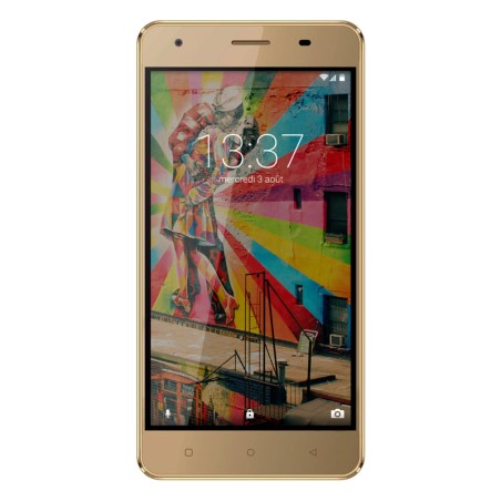 Konrow Link 50 - 4G LTE Smartphone - Android 6.0 - 5'' Screen - 8GB - Dual Sim - Gold