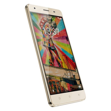Konrow Link 50 - Smartphone 4G LTE - Android 6.0 - Ecran 5' - 8Go - Double Sim - Or