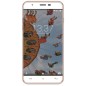 Konrow Cool 55 - Smartphone Android 6.0 - Ecran IPS 5.5' - 8Go - Double Sim - Or Rose