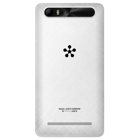 Konrow Just 5 - Smartphone Android 7.0 Nougat - Ecran IPS 5' - 8Go - Double Sim - Blanc
