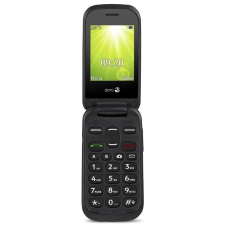 Doro 2404 Double Sim Flip Black