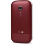 Doro 2404 Double Sim Flap Red / White