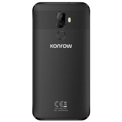 Konrow Sky - Smartphone Android - 4G - Écran 5.5' - Double Sim - 16Go, 2Go RAM - Noir