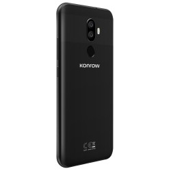 Konrow Sky - Smartphone Android - 4G - Écran 5.5'' - Double Sim - 16Go, 2Go RAM - Noir