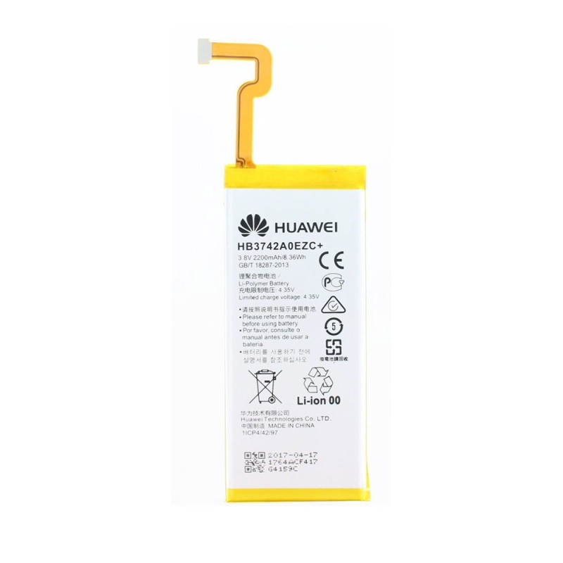 Original Battery For Huawei P8 Lite (Original, In Bulk, Ref HB3742A0EZC)