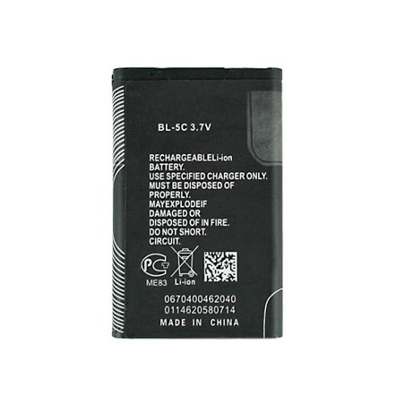 Original Battery For Nokia - Compatible Models in Description (Original, In Bulk, Ref BL-5C)