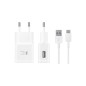 Samsung EP-TA20EWEUGWW - Complete Mains Charger - 2A Fast Charge Adapter & Micro USB Cable - White (Original Packaging)