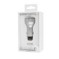 Huawei AP38 - Complete Car Charger - 2 USB Port Fast Charge Adapter & USB-C Cable - Gray (Original Packaging)
