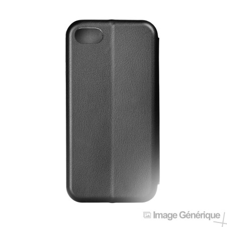 Faux Leather Flip Case for Samsung Galaxy Xcover 4 / 4S - Black (Bulk)