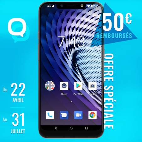 Konrow Sky Plus - Android 8.1 - 4G - schermo da 6,2'' - 32 GB, 3 GB RAM - Oro