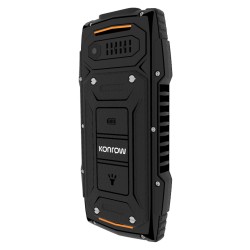 Konrow Stone Plus - IP68 Certified Shockproof Phone - 2.4'' - Dual Sim - Black