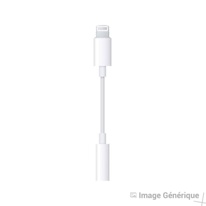 Lightning-naar-jack 3.5-adapter - wit (bulk)