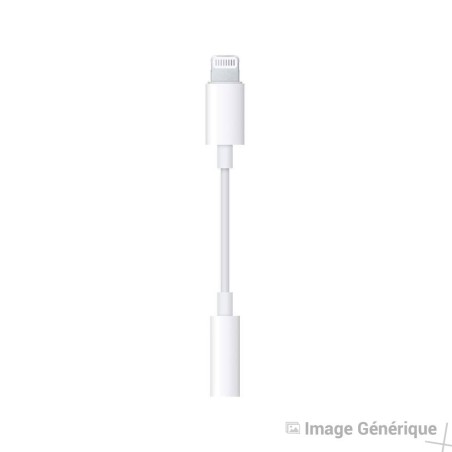 Lightning to Jack 3.5 Adapter - White