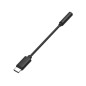 Samsung EE-UC10JUBE - USB Type C to Jack 3.5 Adapter (Black) - Original, In Bulk