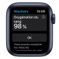 Apple Watch Serie 6 (40mm, Sport Band GPS) Bracelet Bleu