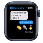 Apple Watch Serie 6 (40mm, Sport Band GPS) Bracelet Bleu
