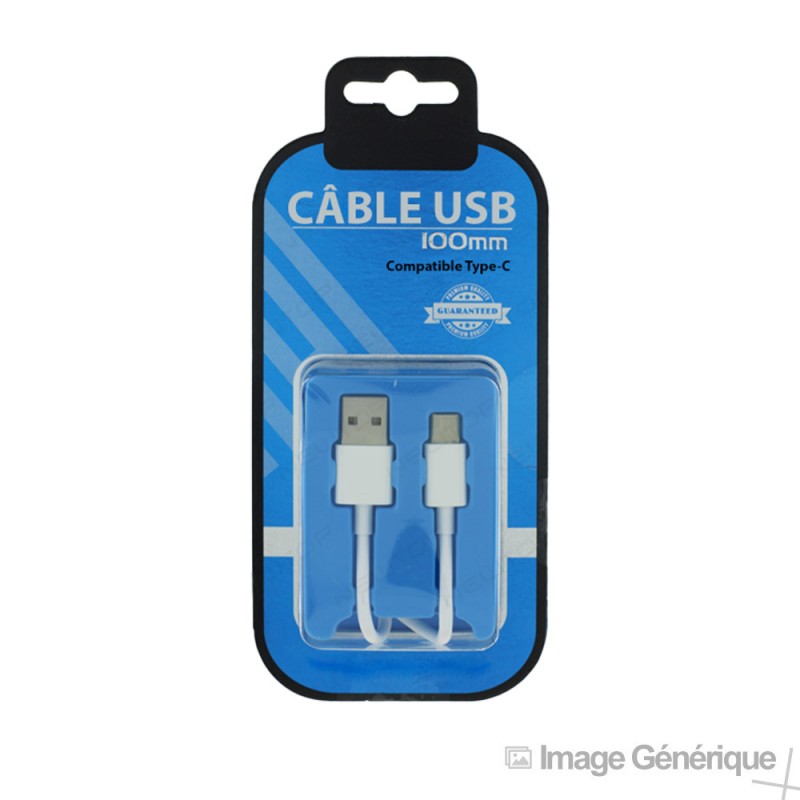 Cavo dati da tipo C a USB - 1 m - Bianco - (compatibile, blister)