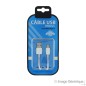 Cavo dati da tipo C a USB - 1 m - Bianco - (compatibile, blister)