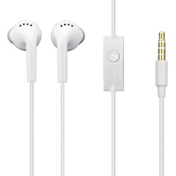 Samsung EHS61ASFBE - In-Ear Headphones (3.5 Jack - Remote Control) White (Bulk))