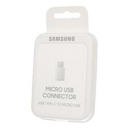 Samsung EE-GN930BWEGWW - USB Type C to Micro USB Adapter - White (Original Packaging)
