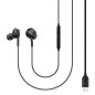 Samsung EO-IC100BBEGEU - AKG In-Ear Headphone - Type C Connector, Black, Remote Control (Original Packaging)