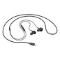 Samsung EO-IC100BBEGEU - AKG In-Ear Headphone - Type C Connector, Black, Remote Control (Original Packaging)