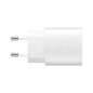 Samsung EP-TA800XBEGWW - Mains Charger, 25W USB Type C Fast Charge Adapter & USB Type C Cable - White (Original Packaging)