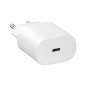 Samsung EP-TA800XBEGWW - Mains Charger, 25W USB Type C Fast Charge Adapter & USB Type C Cable - White (Original Packaging)