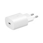 Samsung EP-TA800XBEGWW - Mains Charger, 25W USB Type C Fast Charge Adapter & USB Type C Cable - White (Original Packaging)