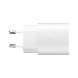 Samsung EP-TA800NWEGEU - USB Type C Power Adapter - 25W, White (Original Packaging)