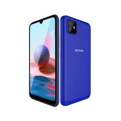Konrow Sky 63 (Dual Sim - 4G - 6.26'' Screen - 32 GB, 3 GB RAM) Blue