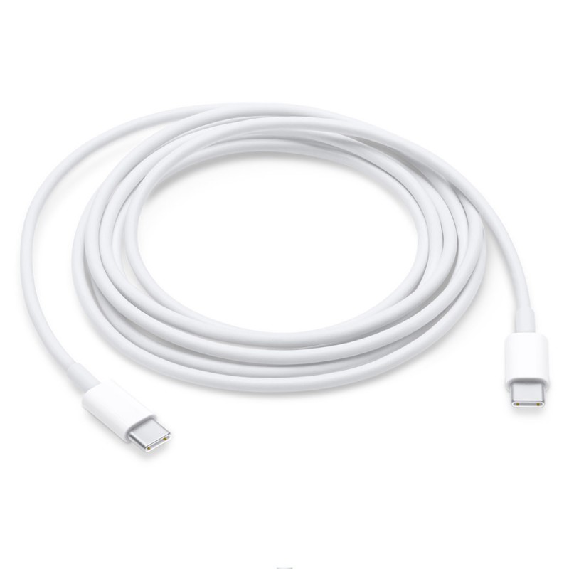 Apple MLL82 - USB Type-C to Type-C Cable (2m, White) - Original, Bulk