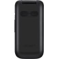 Alcatel 2057D - Flip phone - Black