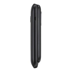 Alcatel 2057D - Téléphone à clapet - Noir