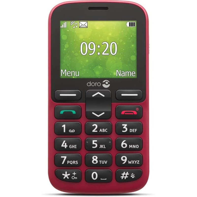 Doro 1380 - Dual SIM - Red