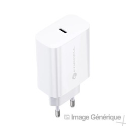 USB Type-C Power Adapter - 25W, Fast Charging White - Blister
