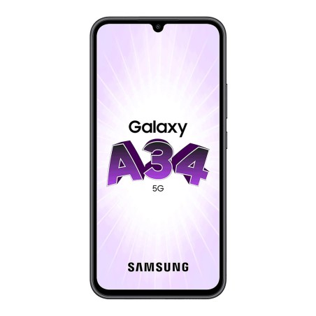 Samsung A346B/DSN Galaxy A34 5G (Dual Sim - 6.6", 128 GB, 6 GB RAM) Graphite
