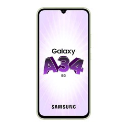Samsung A346B/DSN Galaxy A34 5G (Dual Sim - 6.6", 128 GB, 6 GB RAM) Lime