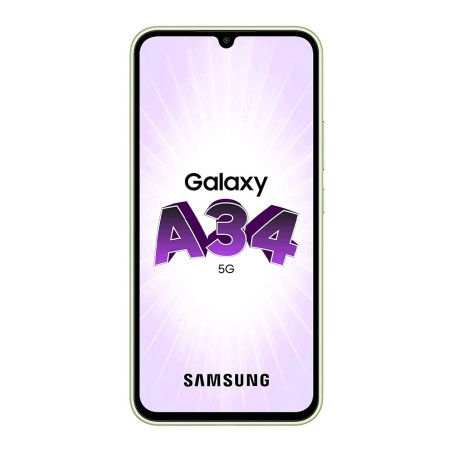 Samsung A346B/DSN Galaxy A34 5G (Dual Sim - 6.6", 128 GB, 6 GB RAM) Lime