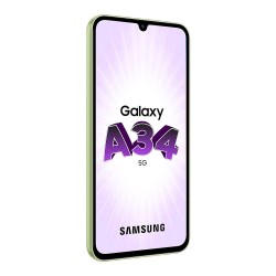 Samsung A346B/DSN Galaxy A34 5G (Dual Sim - 6.6", 128 GB, 6 GB RAM) Lime