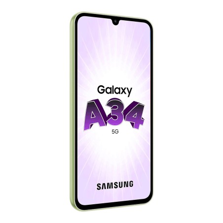 Samsung A346B/DSN Galaxy A34 5G (Dual Sim - 6.6", 128 GB, 6 GB RAM) Lime