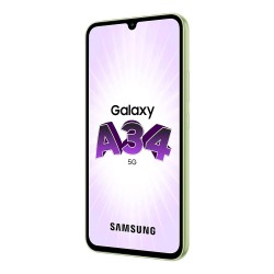 Samsung A346B/DSN Galaxy A34 5G (Dual Sim - 6.6", 128 GB, 6 GB RAM) Lime