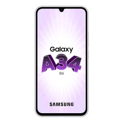 Samsung A346B/DSN Galaxy A34 5G (Dual Sim - 6.6", 128 GB, 6 GB RAM) Silver