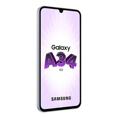 Samsung A346B/DSN Galaxy A34 5G (Dual Sim - 6.6", 128 GB, 6 GB RAM) Silver