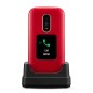Doro 6820 4G Flip - Red / White